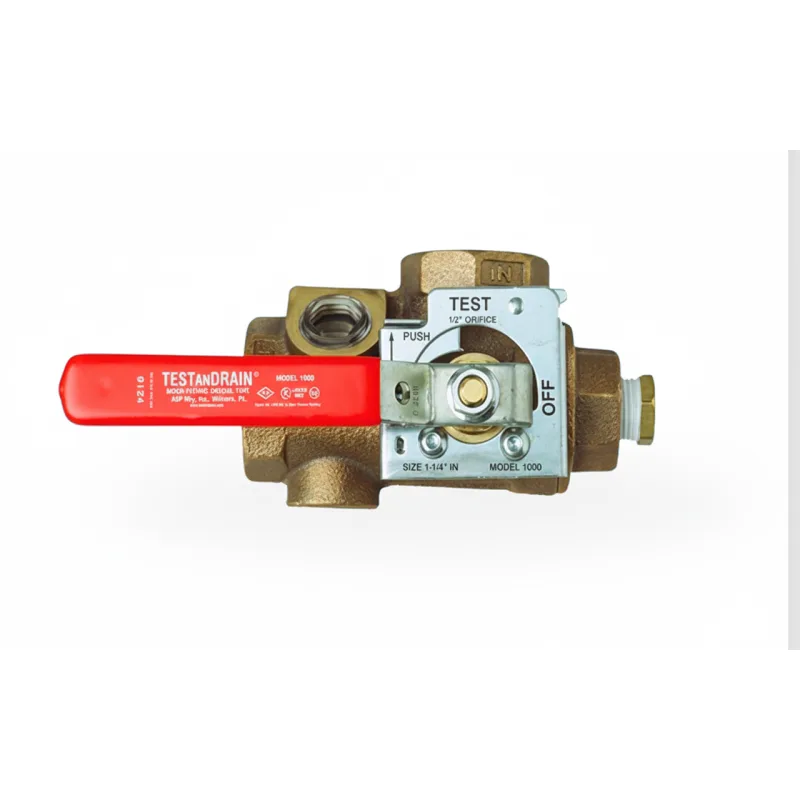 Test and Drain Valve